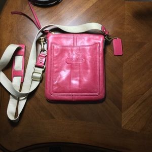 Coach leather crossbody